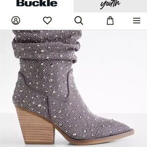 The Buckle Kady Slouch Glitz Western Boot